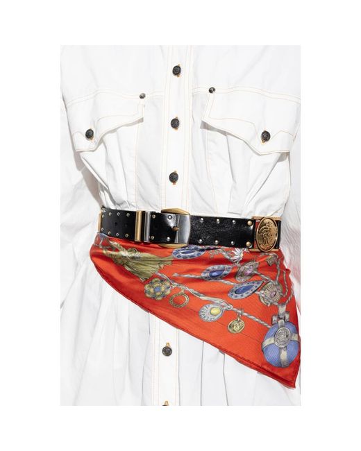 Belts Versace en coloris Black