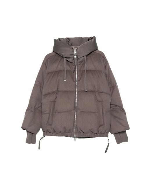 DUNO Brown Winter Jackets