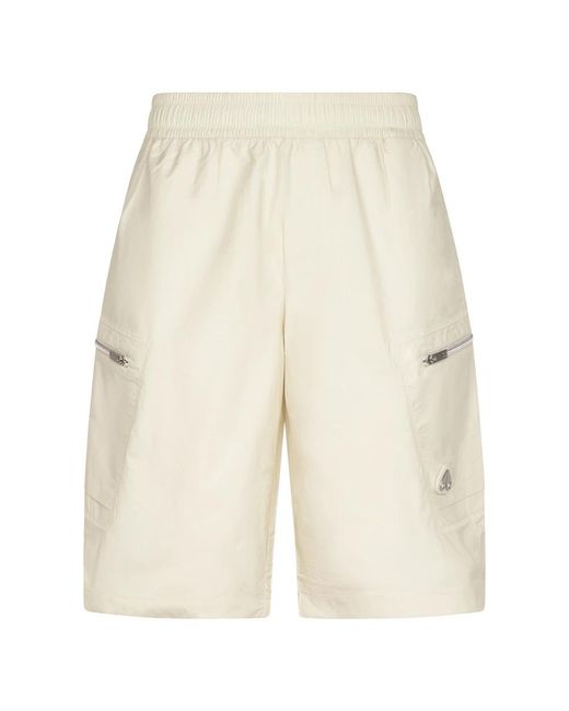 Moose Knuckles Natural Casual Shorts for men