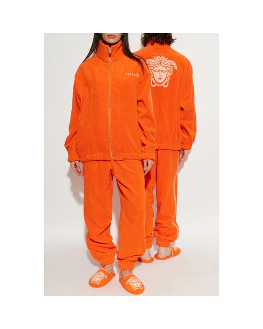 Sweatpants Versace de color Orange
