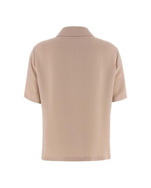 Fendi Natural Polo Shirts
