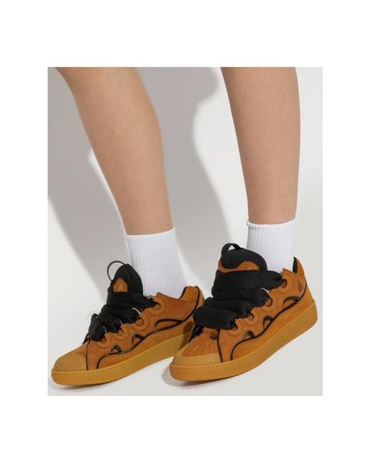 Lanvin Brown Sneakers