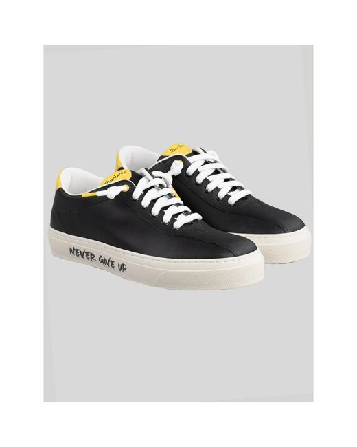 Sartorio Napoli Black Sneakers for men
