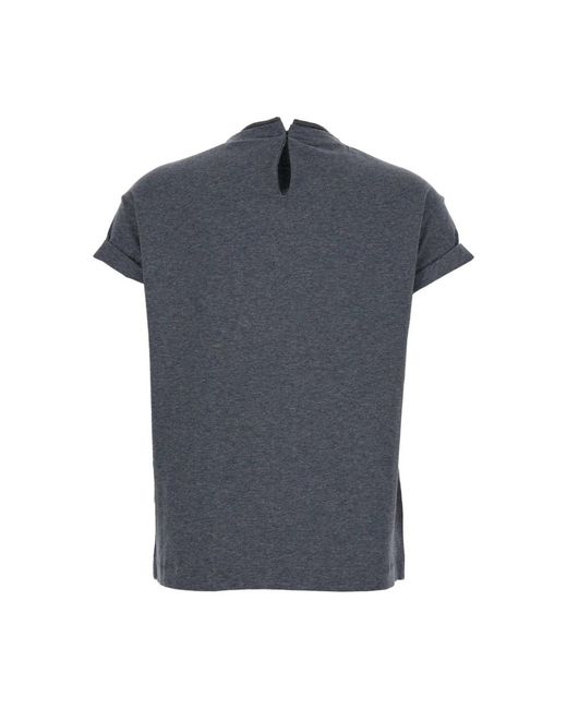 Brunello Cucinelli Gray T-Shirts
