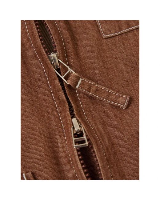 Vests Universal Works de hombre de color Brown