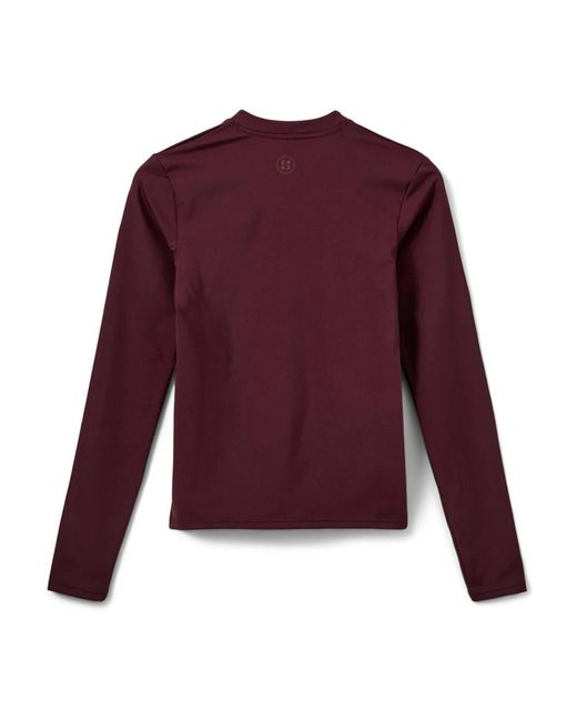 Sofie Schnoor Hoodies & Sweatvesten ,Bruin ,Sweatshirt Met Ritssluiting in het Purple