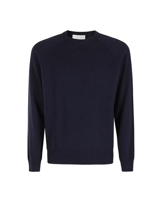 Round-Neck Knitwear di FILIPPO DE LAURENTIIS in Blue da Uomo