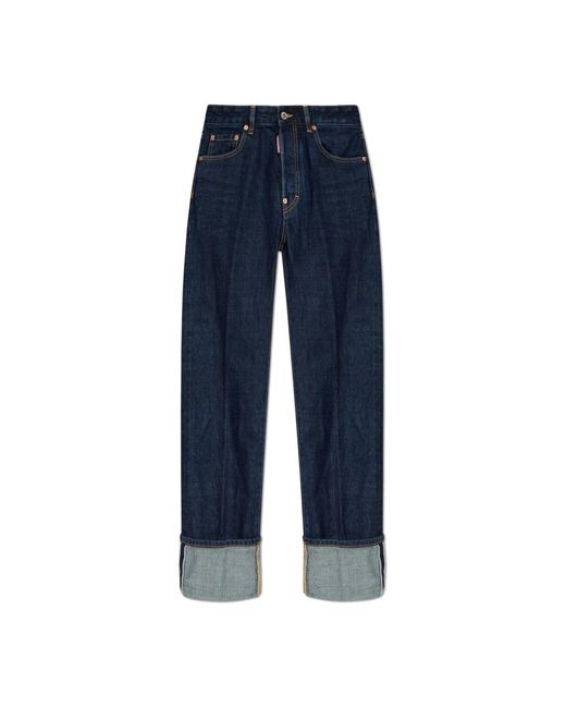 Straight Jeans DSquared² de color Blue