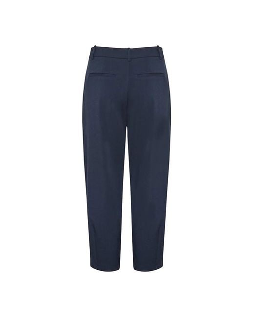 Kaffe Blue Cropped Trousers