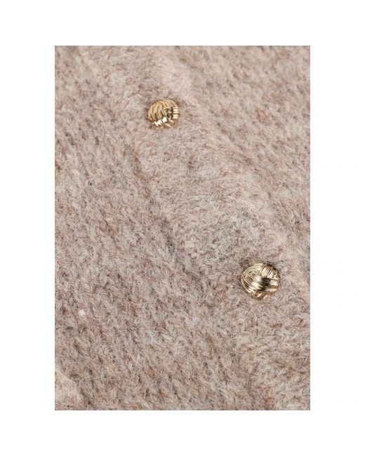 Object Truien & Vesten ,Polyester Gebreid Vest Voor Vrouwen in het Brown