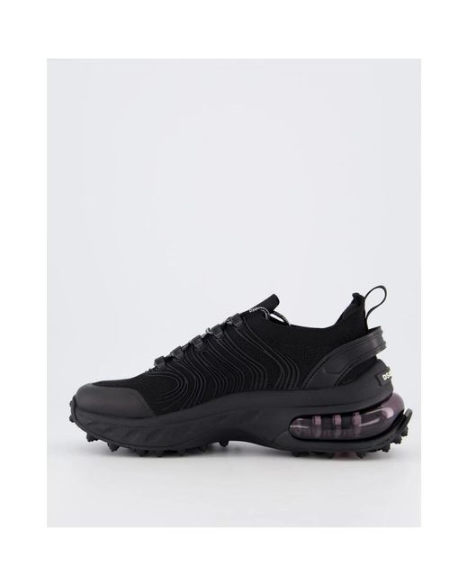 DSquared² Black Sneakers for men