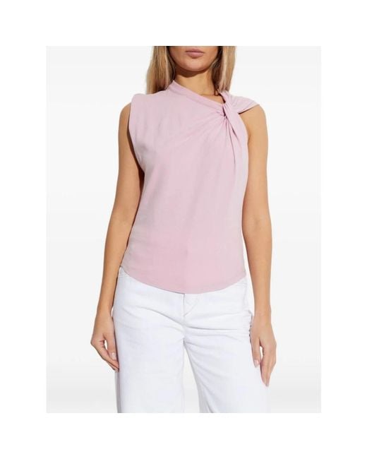 Isabel Marant Pink Sleeveless Tops
