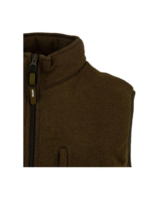 Vests Aspesi pour homme en coloris Green