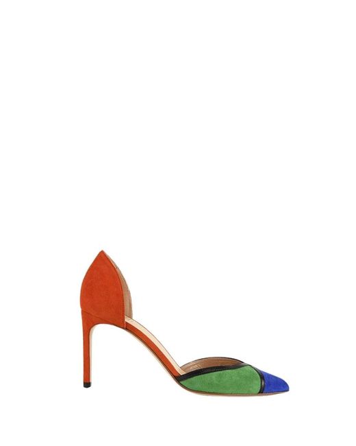 Francesco Russo Brown Pumps