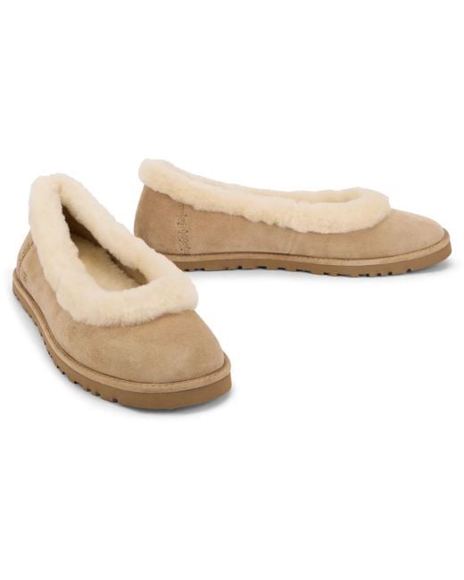 Ugg Natural Ballerinas