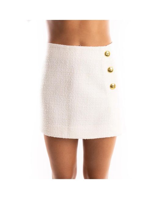 Short Skirts Pinko de color White