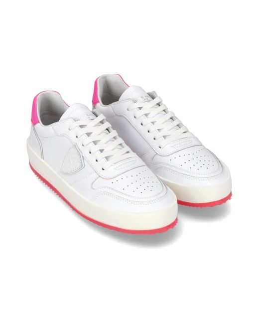 Philippe Model White Sneakers