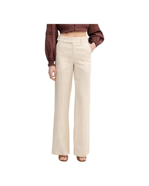 Silvian Heach Natural Wide Trousers