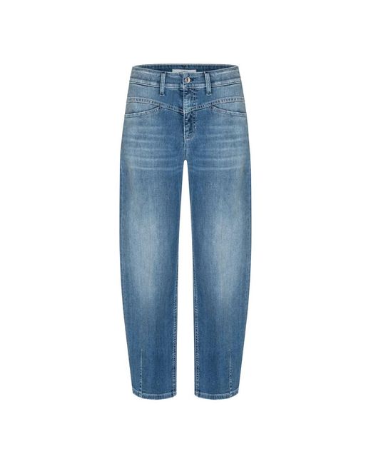 Cambio Blue Loose Fit Jeans