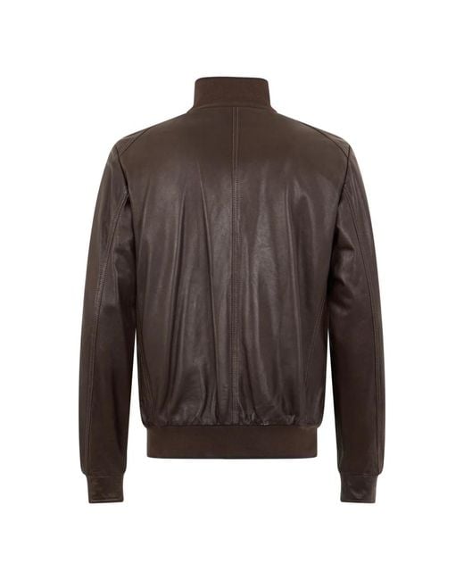 Bomber Jackets Moorer pour homme en coloris Brown