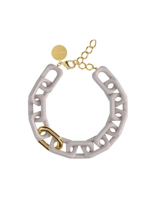 Bracelets Vanessa Baroni de color Metallic