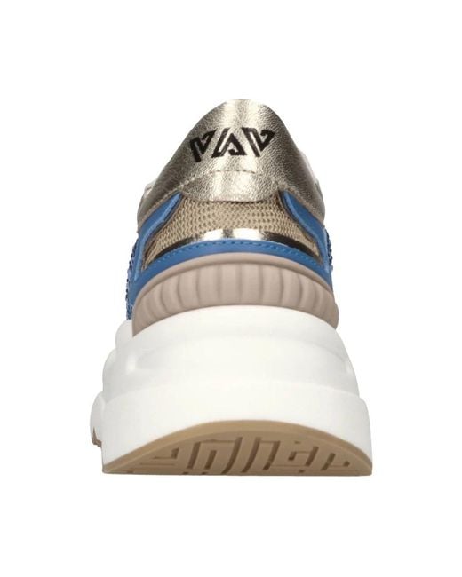Emanuélle Vee Blue Sneakers