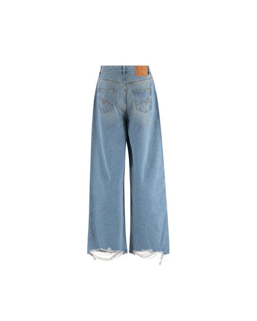 Jeans > wide jeans Martine Rose pour homme en coloris Blue