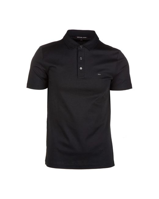 Michael Kors Black Polo Shirts for men