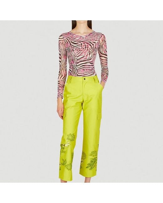 Collina Strada Red Long Sleeve Tops