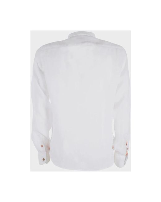 Yes Zee White Casual Shirts for men