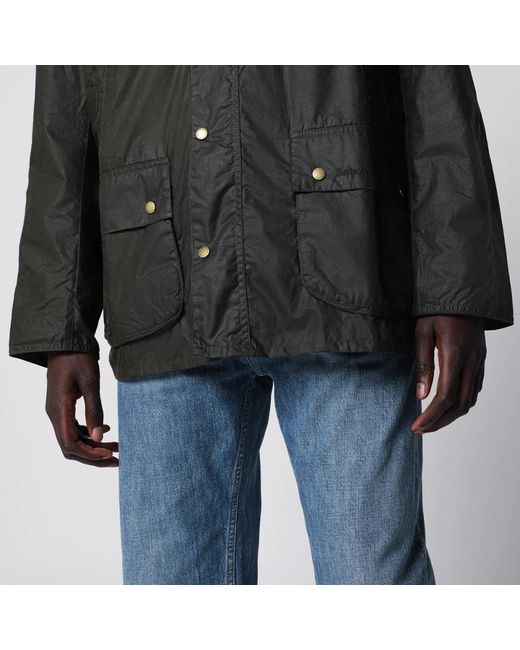Barbour Lightweight Ashby Waxed Jacket in het Black voor heren