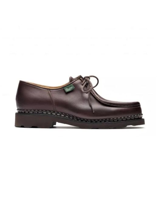 Paraboot Brown Laced Shoes