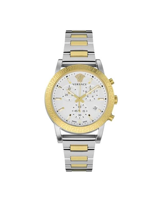 Versace Sport Tech Chronograph in het Metallic
