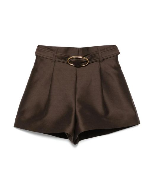 Short Shorts Zimmermann de color Brown