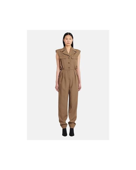 Balmain Natural Jumpsuits