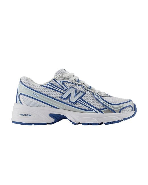 New Balance Ijlblauwe Sneakers Stijl Comfortabel Modern in het Blue
