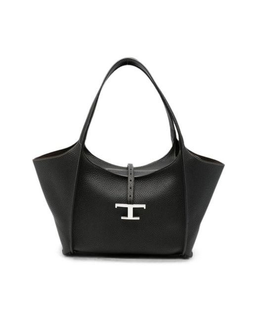 Tod's Black Shopping Bags