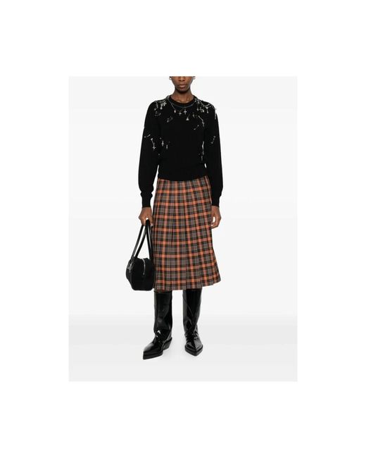 Round-Neck Knitwear R13 en coloris Black