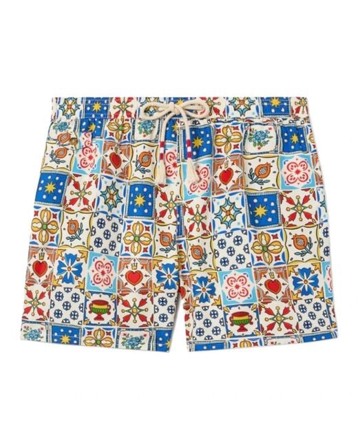 Mc2 Saint Barth Blue Beachwear for men