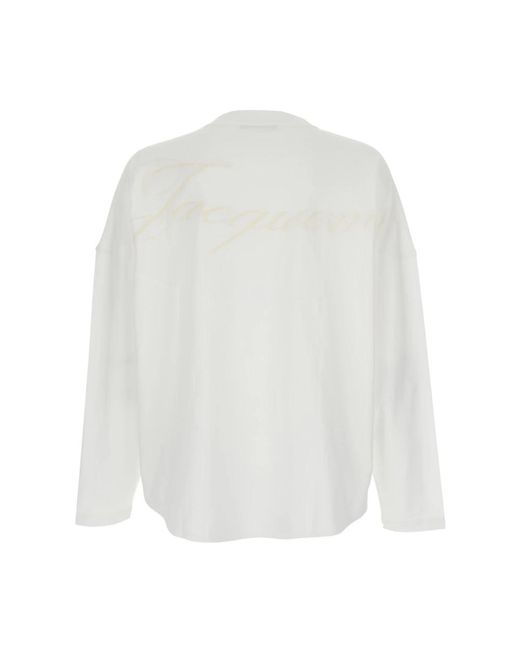 Jacquemus White Long Sleeve Tops for men