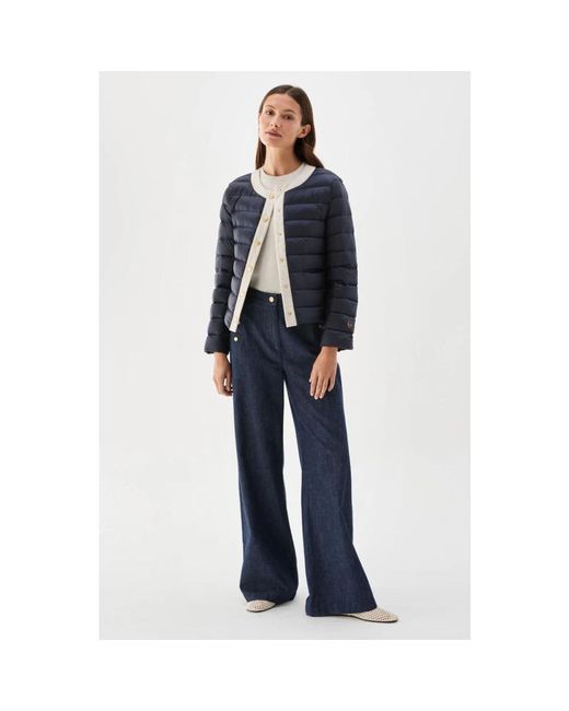 Down Jackets di BUSNEL in Blue