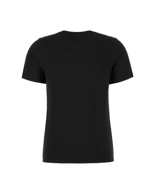Maison Kitsuné Black T-Shirts