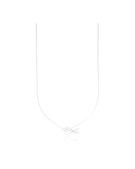 Collana con logo di AMI in White