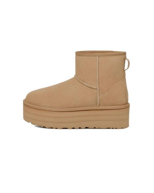 Ugg Classic Mini Platform in het Natural voor heren
