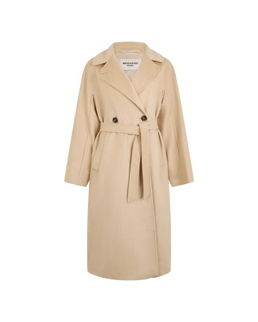 Weekend by Maxmara Natural Belted Coats