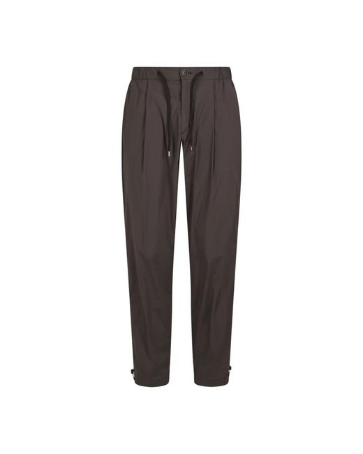 Herno Brown Trousers for men