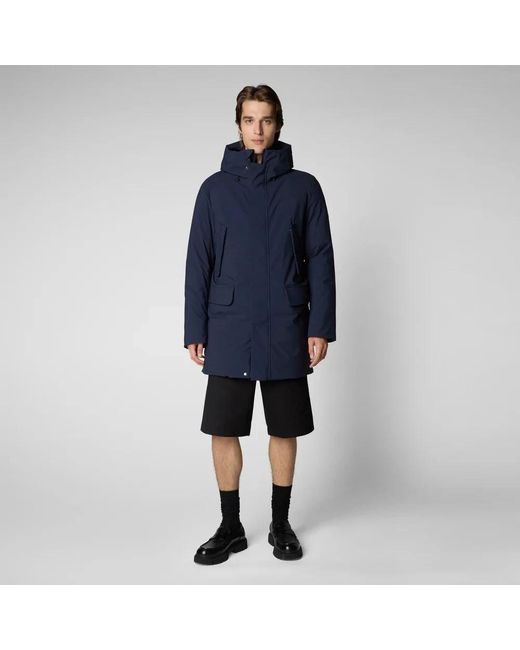 Save The Duck Blue Parkas for men