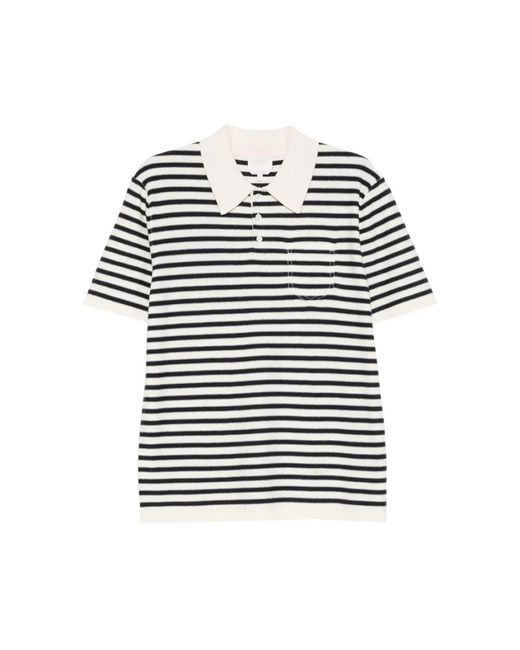 A.P.C. Tops ,Veelkleurig ,Katoen Polo Eliot in het Black voor heren