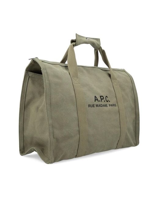 Tote Bags di A.P.C. in Green da Uomo