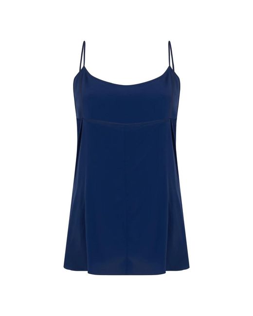 Alberta Ferretti Blue Sleeveless Tops